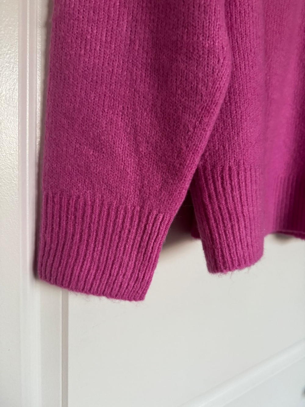 NWT! J. Crew Women’s Relaxed crewneck pullover light petunia pointelle size XS - Picture 7 of 12